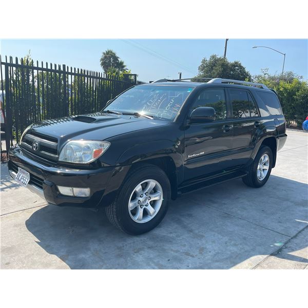 TOYT 4RUNNER 2003 SALV T/DONATION