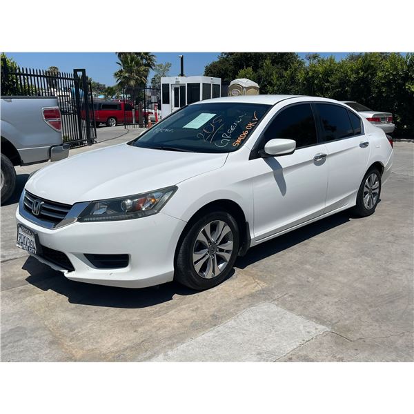HOND ACCORD 2015 T-SMOG -2 DAYS