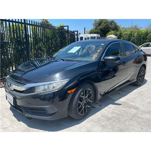 HOND CIVIC 2017 O/S-T SMOG-2 DAYS