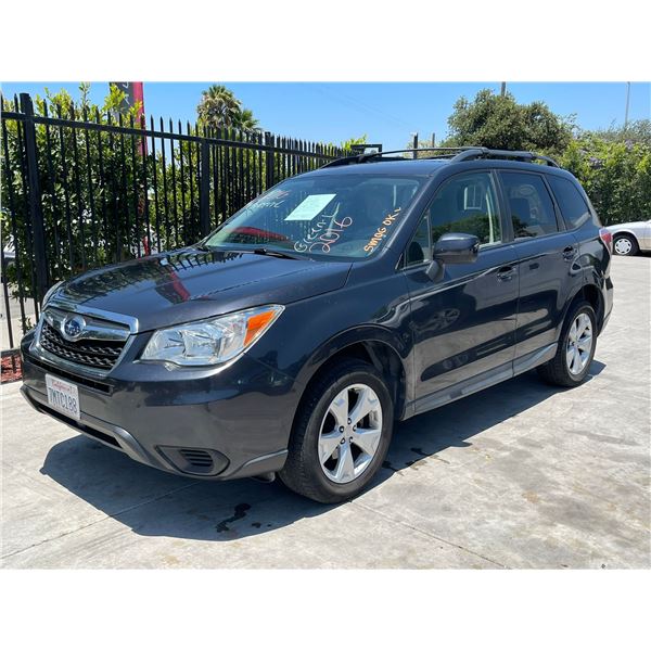 SUBA FORESTER  2016 T-SMOG -2 DAYS