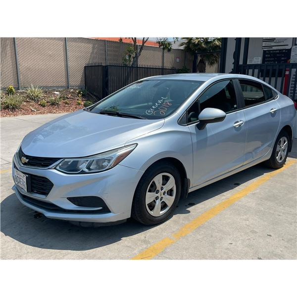 CHEV CRUZE 2018 REPO- WAIT/TITLE