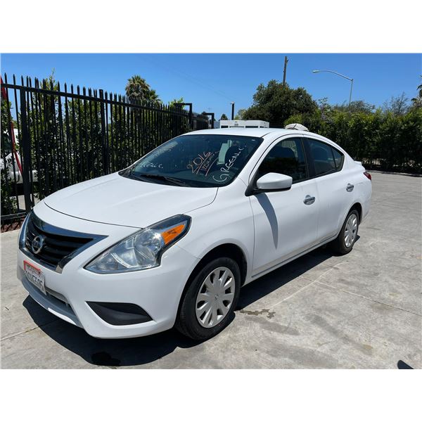 NISS VERSA 2016 T-2 DAYS