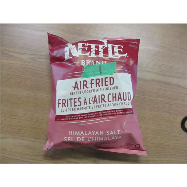 SHELF PULLS (AS IS):  AIR FRIED KETTLE HIMALAYAN SALT CHIPS (156G) - BAG