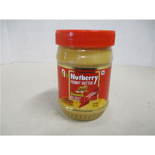 FREIGHT DAMAGE (AS IS):  NUTBERRY PEANUT BUTTER (454G) - JAR