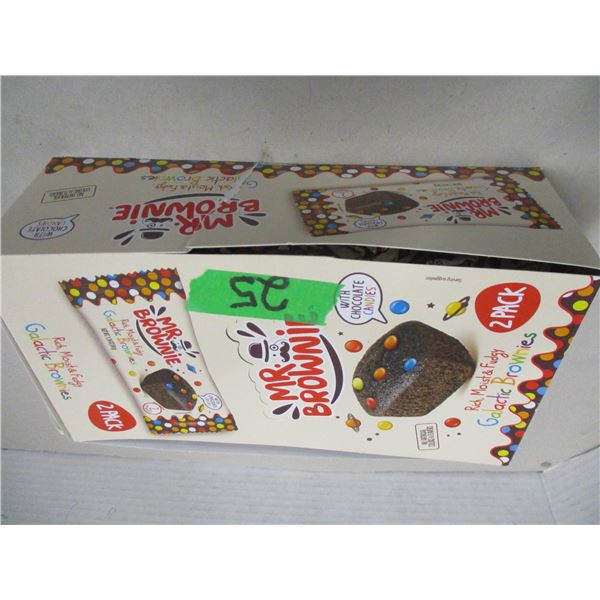 FREIGHT DAMAGE (AS IS):  APPROX. 10 PACKS OF MR. BROWNIE TREATS