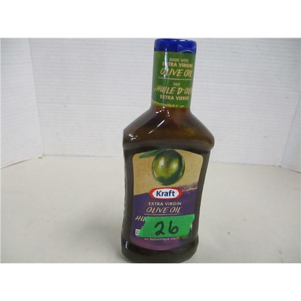 FREIGHT DAMAGE (AS IS):  EXTRA VIRGIN OLIVE OIL DRESSING (475 ML) - BOTTLE