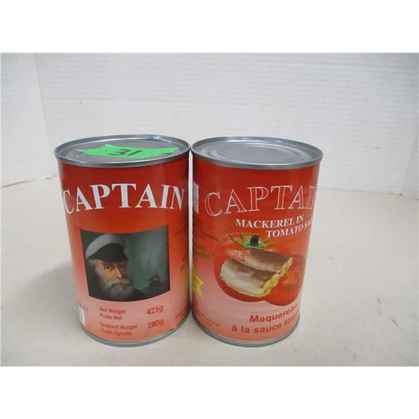 FREIGHT DAMAGE (AS IS):  MACKEREL IN TOMATO SAUCE (2 CANS X 425 G)