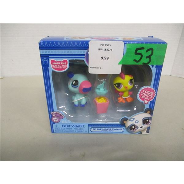 SHELF PULL (AS IS):  JUNGLE PAL TOYS - PACKAGE