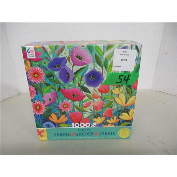 SHELF PULL (AS IS):  1000 PIECE PUZZLE