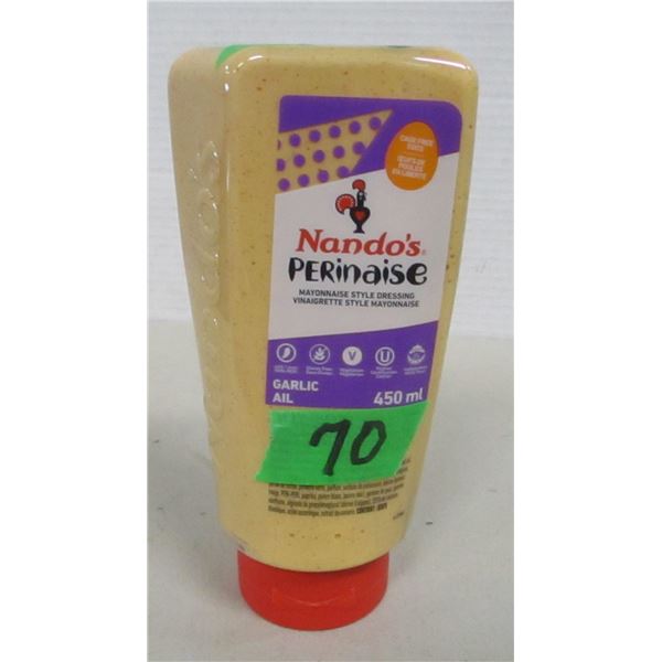 FREIGHT DAMAGE (AS IS):  GARLIC PERINAISE DRESSING (450 ML) - BOTTLE