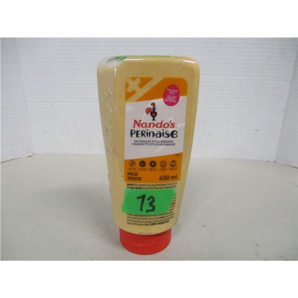 FREIGHT DAMAGE (AS IS):  MILD PERINAISE DRESSING (450 ML) - BOTTLE
