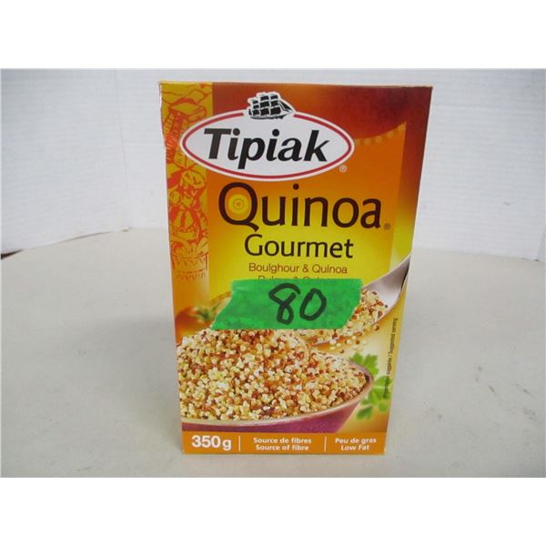 FREIGHT DAMAGE (AS IS):  TIPIAK BULGAR QUINOA (350G) - BOX