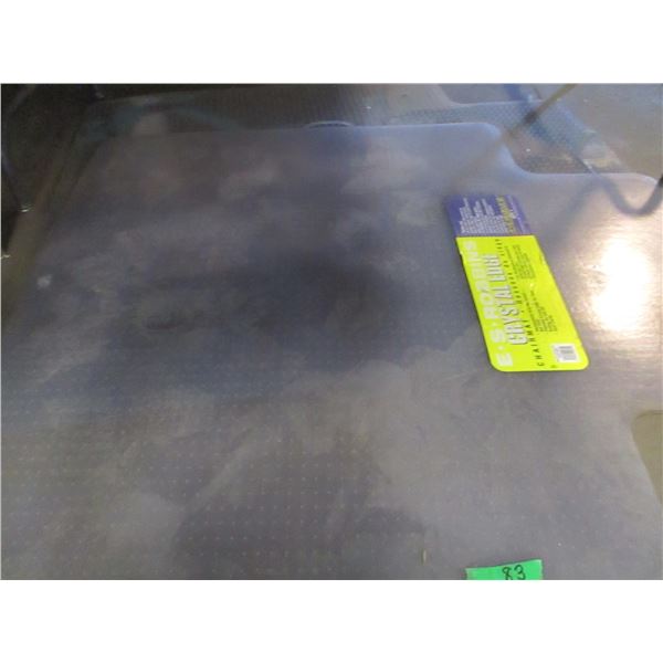 ESTATE:  APPROX. 5' X 5' PLASTIC CHAIR MATS