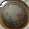 Image 2 : 1870 VICTORIAN CANADA SILVER DIME