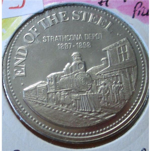1975 KLONDIKE END OF STEEL SOUVENIER DOLLAR