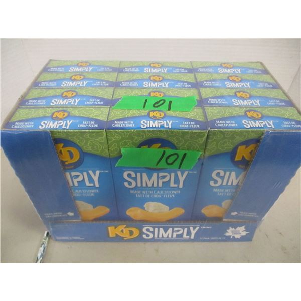 FREIGHT DAMAGE (AS IS):  KRAFT DINNER & CAULIFLOWER (12 BOXES) - CASE