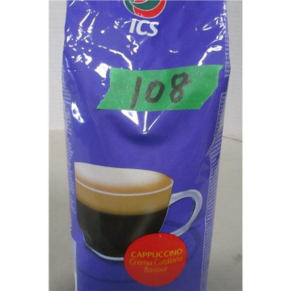 FREIGHT DAMAGE (AS IS):  CAPPUCCINO CREMA CATALINA FLAVOR (1000G) - BAG