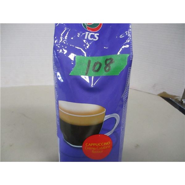 FREIGHT DAMAGE (AS IS):  CAPPUCCINO CREMA CATALINA FLAVOR (1000G) - BAG