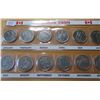 Image 1 : 1999 DOUBLE STOCK ROW OF 12 MINT CANADA QUARTERS