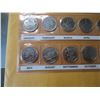 Image 2 : 1999 DOUBLE STOCK ROW OF 12 MINT CANADA QUARTERS