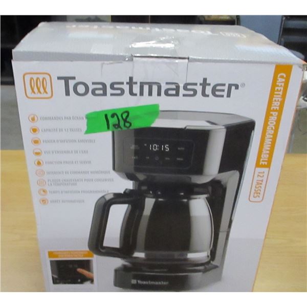SHELF PULLS (AS IS):  TOASTMASTER COFFEE MAKER