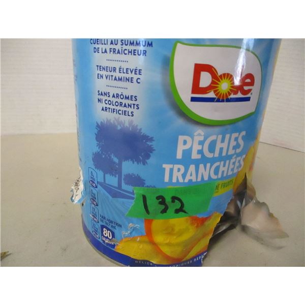FREIGHT DAMAGE (AS IS):  PEACHES (2.84 L) - CAN