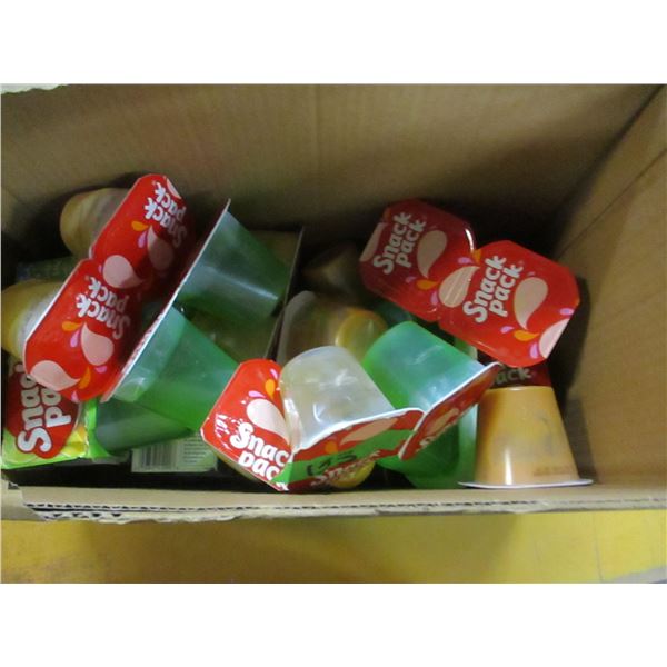 FREIGHT DAMAGE (AS IS):  BOX C/W ASSORTED SNACK PACKS
