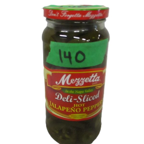 FREIGHT DAMAGE (AS IS):  HOT JALAPENO DELI SLICED PEPPERS (473 ML) - JAR