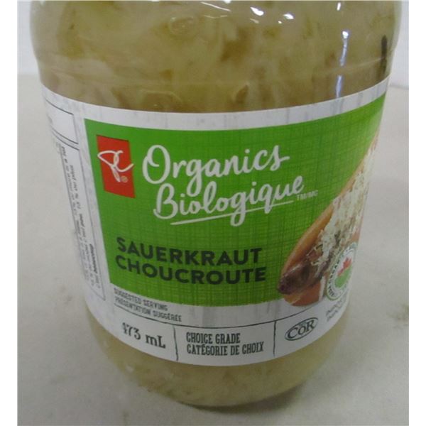 FREIGHT DAMAGE (AS IS):  SAUERKRAUT (473 ML) - JAR