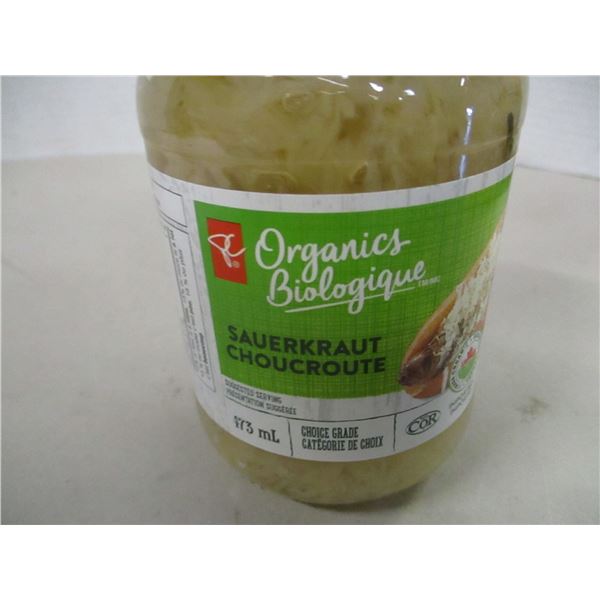 FREIGHT DAMAGE (AS IS):  SAUERKRAUT (473 ML) - JAR