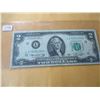 Image 3 : 1976 USA SCARCE GREEN SEAL $2 BILL