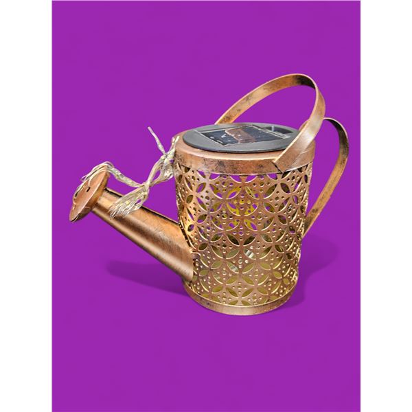 Solar Iron Kettle Lamp