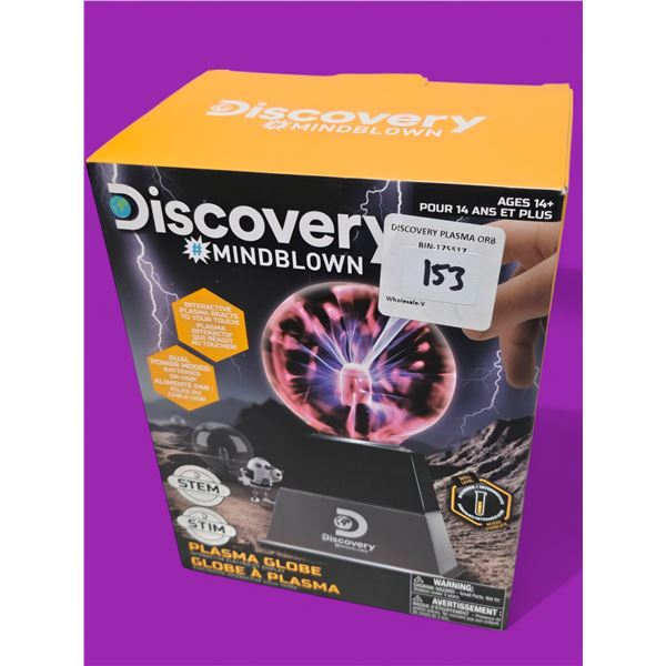 Discover Channel Plasma Globe