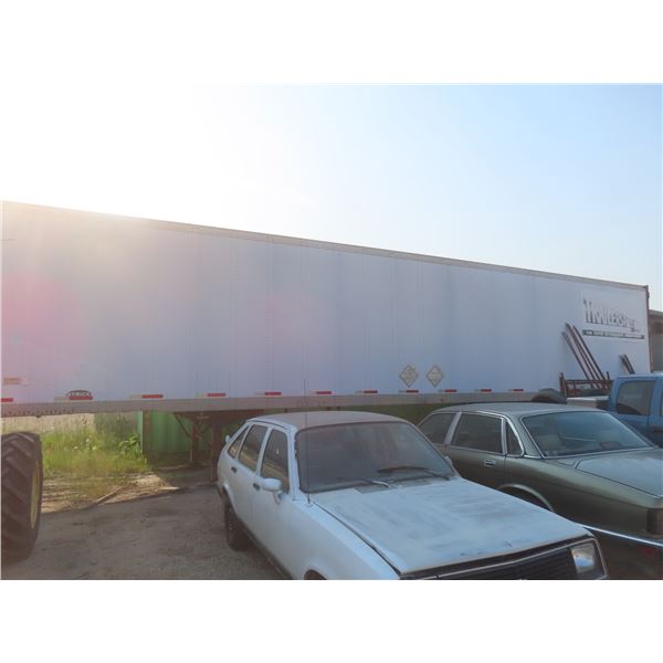 1988 Strict 48ft Freight Semi Storage Trailer (Clean, Dry, Mobile) No TOD. For Storage. 