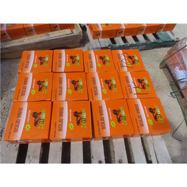 New 9 Rolls .045 Welding Wire 44lbs Each Club Certified 