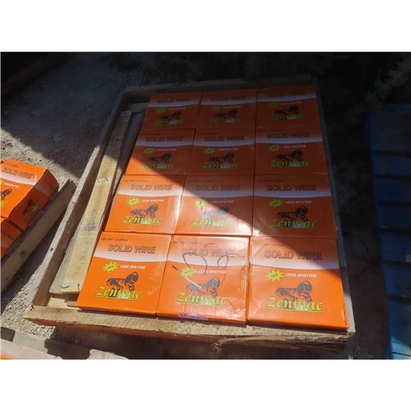 New 9 Rolls .045 Welding Wire 44lbs Each Club Certified 