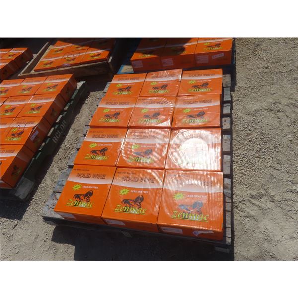 New 9 Rolls .045 Welding Wire 44lbs Each Club Certified 