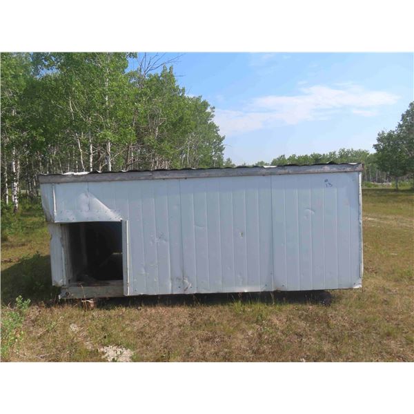 *OFFSITE WOODLANDS*   Wood Framed Sheet Metal Calf