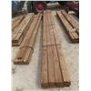 Image 1 : (23) Pressure Treated Brown, 2 Sizes. (7x) 2'' x 4'' x 10ft , (16x) 