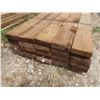 Image 2 : (25) Pressure Treated Brown 2'' x 6'' x 8ft