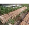 Image 3 : (9) Pressure Treated Brown 2'' x 12'' x 8ft 