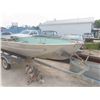 Image 2 : Alumarine 12ft Aluminum Boat with EZ Loader Trailer 