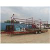 Image 1 : Saturn Bumper Hitch 30ft L x 66'' Wide  Tandem Trailer 