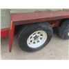 Image 8 : Saturn Bumper Hitch 30ft L x 66'' Wide  Tandem Trailer 