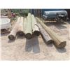 Image 2 : 9 Treated Hydro Poles (Cut-Down) 10-15ft Long , 