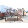 Image 1 : Acetylene/Jobsite Locking Cage 81'' x 108'' x 48''  with Door 
