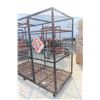 Image 2 : Acetylene/Jobsite Locking Cage 81'' x 108'' x 48''  with Door 