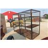 Image 7 : Acetylene/Jobsite Locking Cage 81'' x 108'' x 48''  with Door 