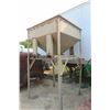Image 2 : Metal Hopper with Lift Stand (Total Size) 104'' H x 62'' x 62'' (Hopper