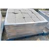 Image 2 : 160 Concrete Patio Bricks 2'' x 8 1/2'' x 10 1/2'' 